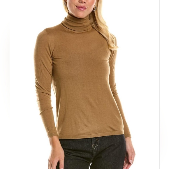 NWT MaxMara Saluto Wool Turtleneck Sweater Small - Picture 2 of 10